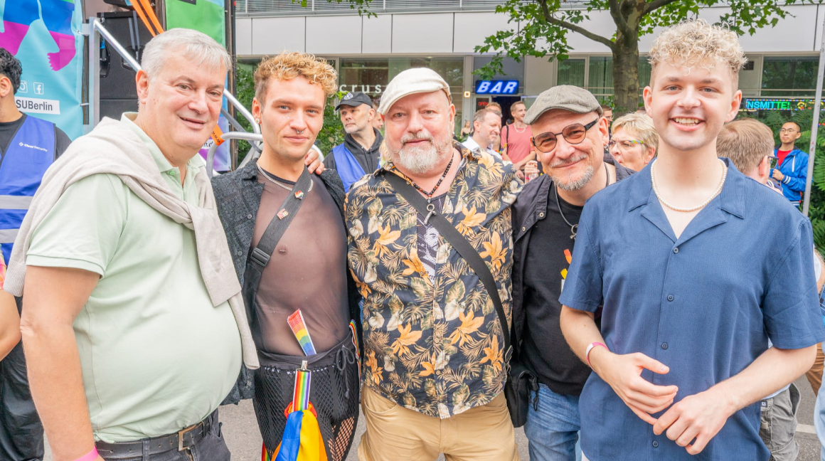 DIE LSU Lichtenberg beim Berliner CSD 2025